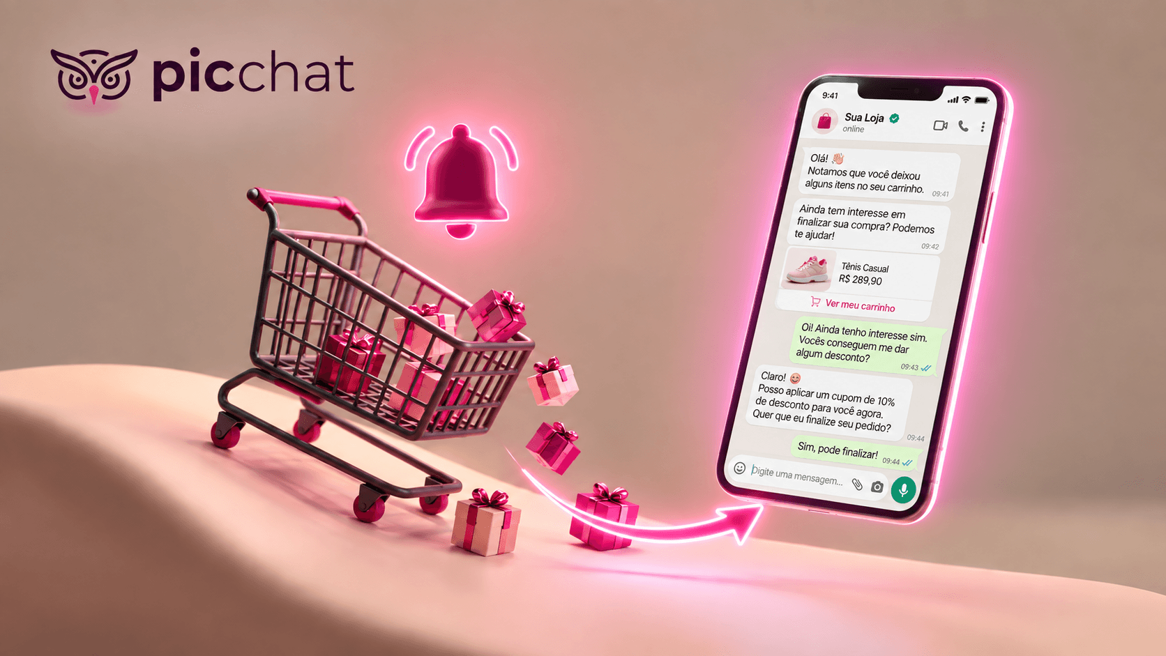 Recuperação de carrinho no WhatsApp: o que fazer antes de dar desconto